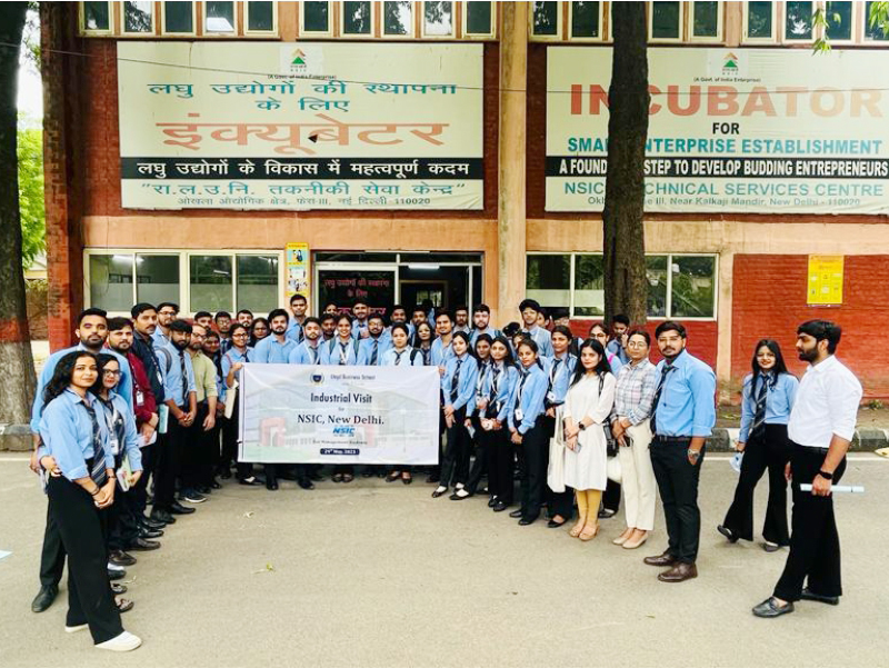 Industrial Visit To NSIC-6