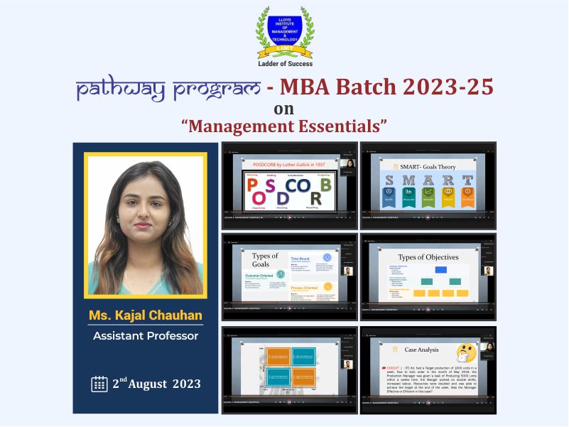 Pathway Program MBA Batch 2023-2025