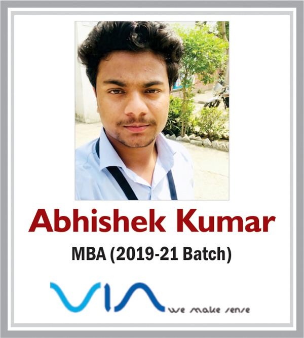 abhishek kumar - MBA (2019-21 BATCH)