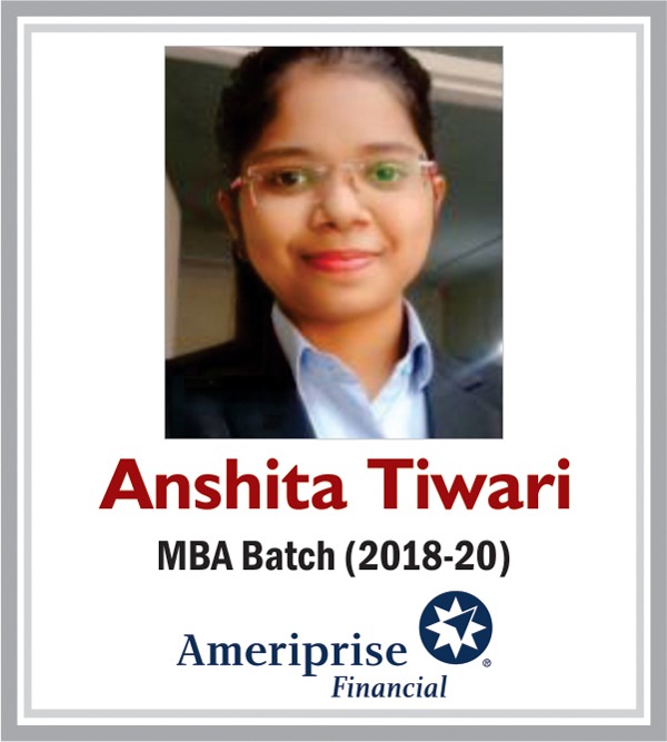 Internship - final placement of Anshita
