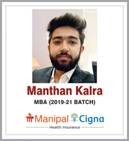 Manthan Kalra - MBA (2019-21 BATCH)