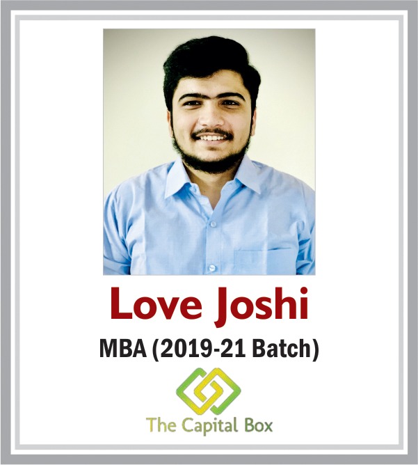 Love Joshi- MBA (2019-21 BATCH)